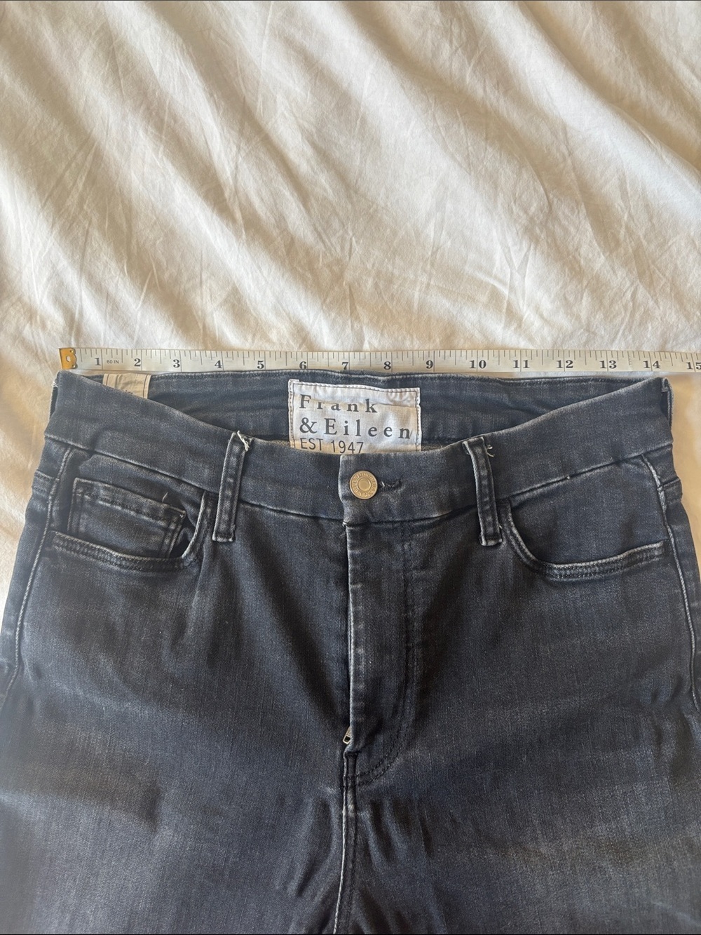 Frank & Eileen Sligo Skinny Jeans, Washed Black, 29 - Picture 8 of 9